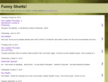 Tablet Screenshot of blog.funny-shorts.com